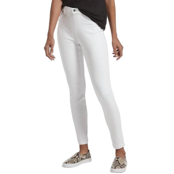 HUE Pants - NEW HUE women's ultra soft high waist denim leggings in white